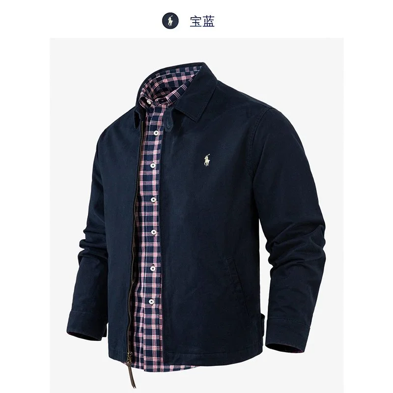 Polo Ralph Lauren Classic Logo宝蓝色夹克