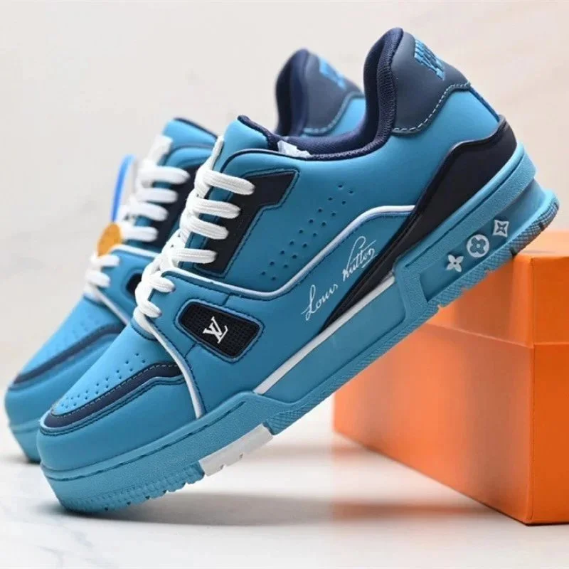 Louis Vuitton LV Trainer Blue & Navy Sneakers