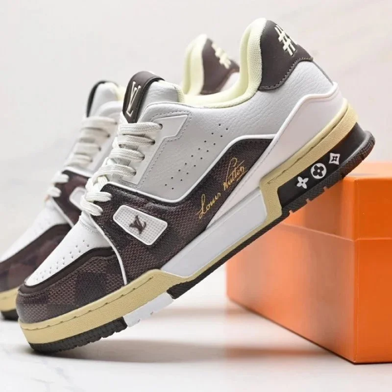 Louis Vuitton LV Trainer Brown/White Sneakers