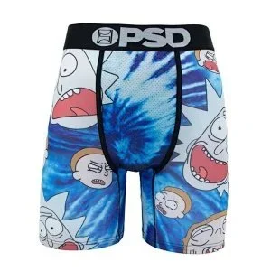 PSD Rick and Morty Tie-Dye Boxer Briefs