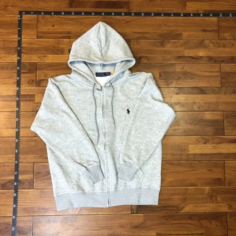 Polo Ralph Lauren Grey Pony Hoodie Sweatshirt