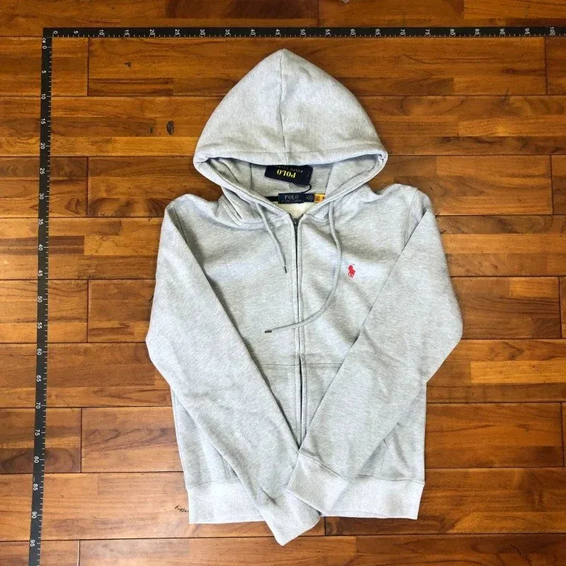 Polo Ralph Lauren Grey Pony Hoodie Sweatshirt