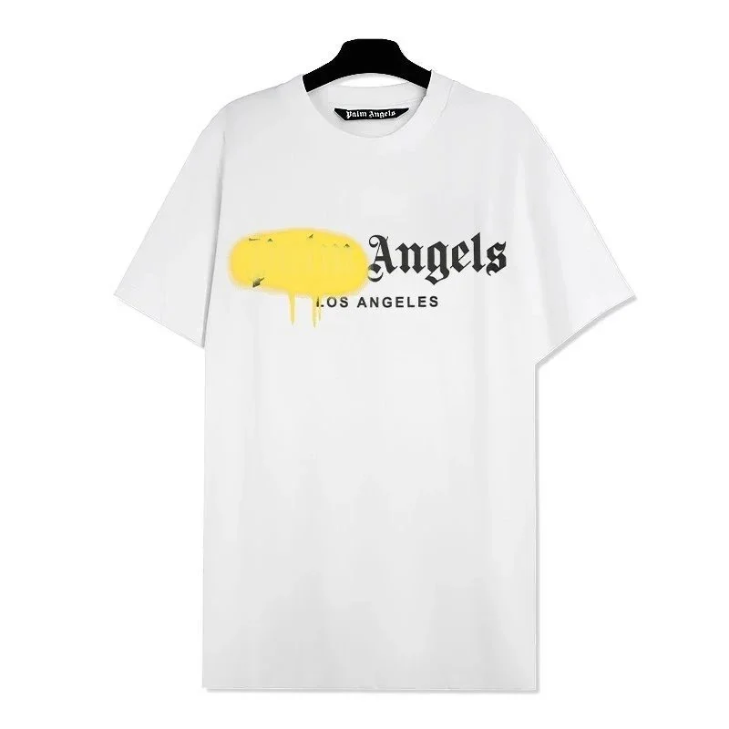 Palm Angels Angels Los Angeles White T-Shirt