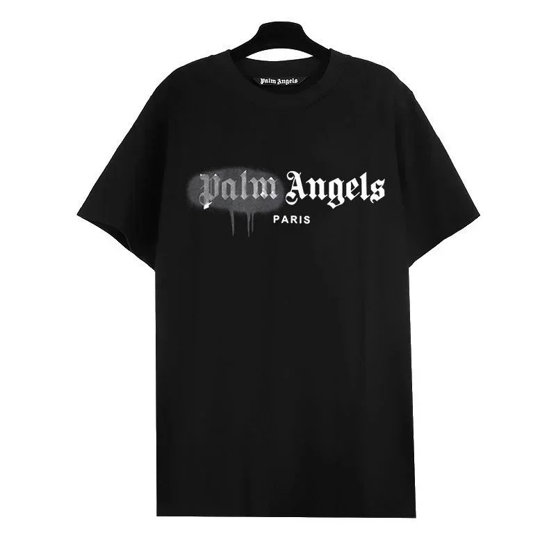 Palm Angels Black 'PARIS' T-Shirt