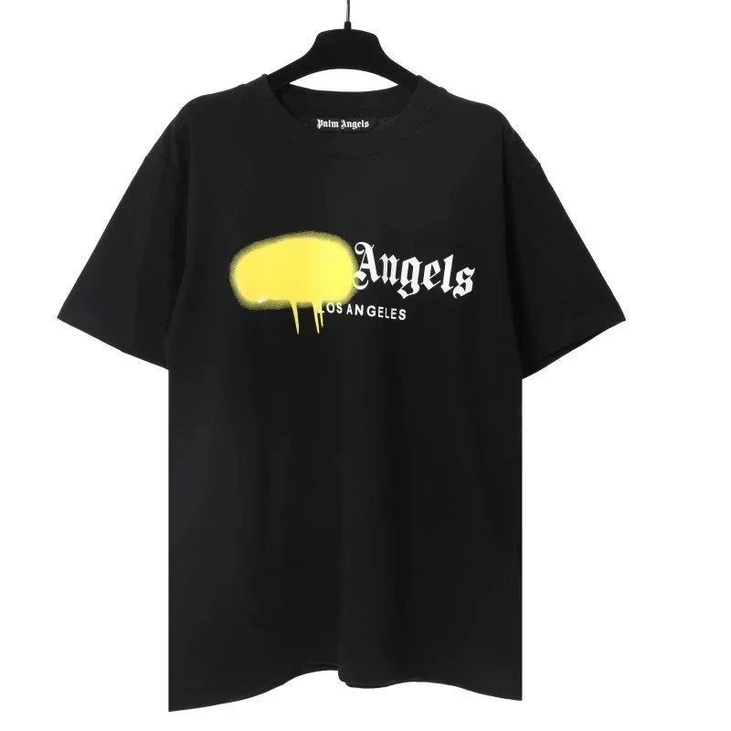 Palm Angels Angels Los Angeles Black T-Shirt