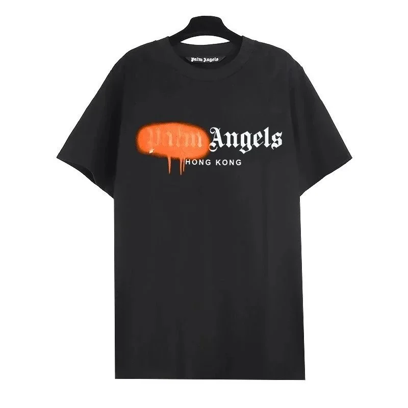 Palm Angels Life is Palm Black T-Shirt