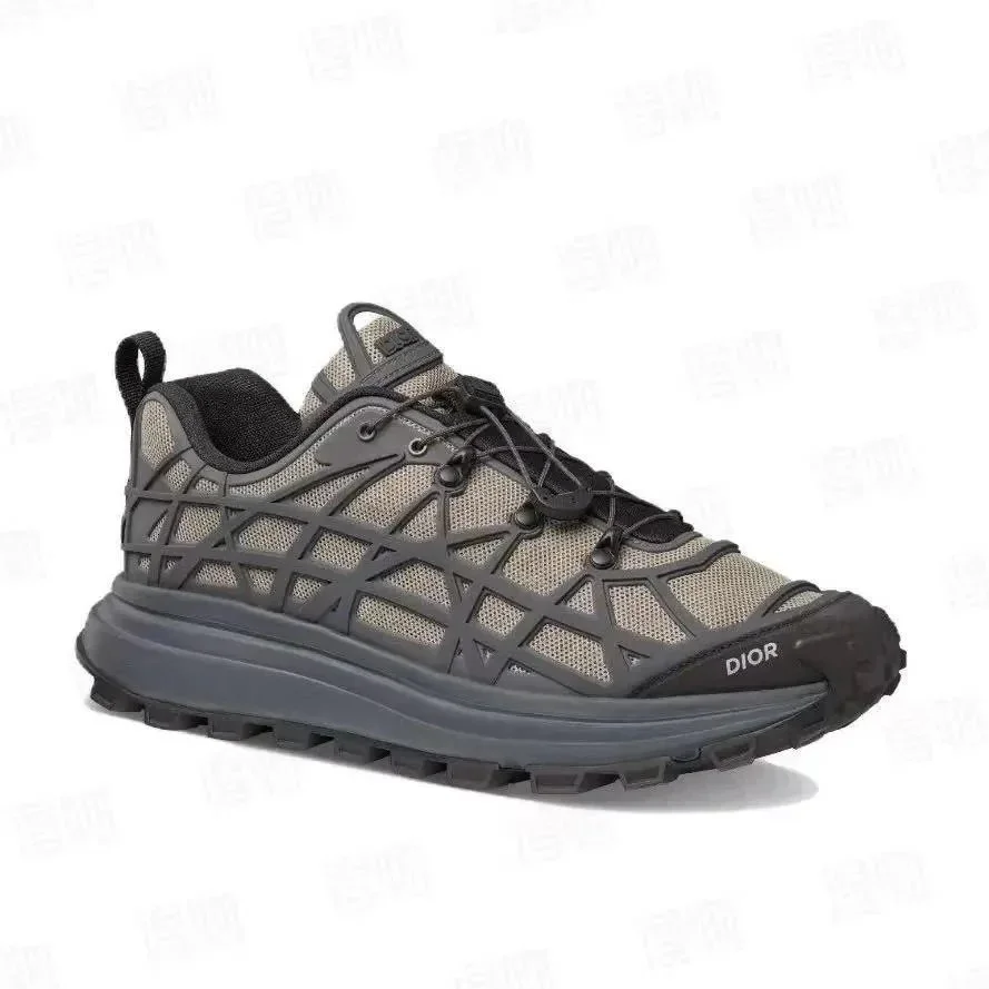 Dior Air Force 1 Grey/Black Sneakers