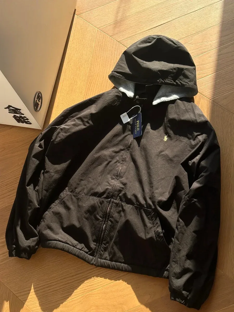 Polo Ralph Lauren Black Hooded Jacket