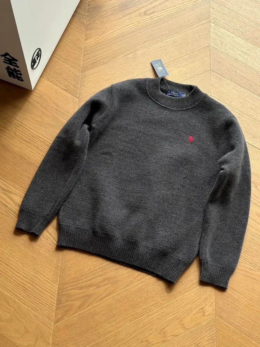Polo Ralph Lauren Grey Classic Logo Sweater