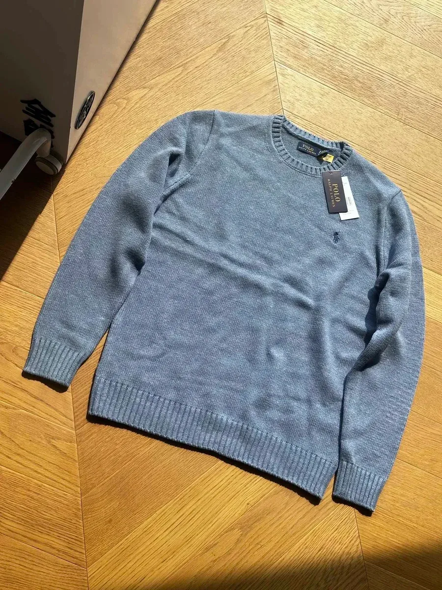 Polo Ralph Lauren Classic Logo Grey Sweater