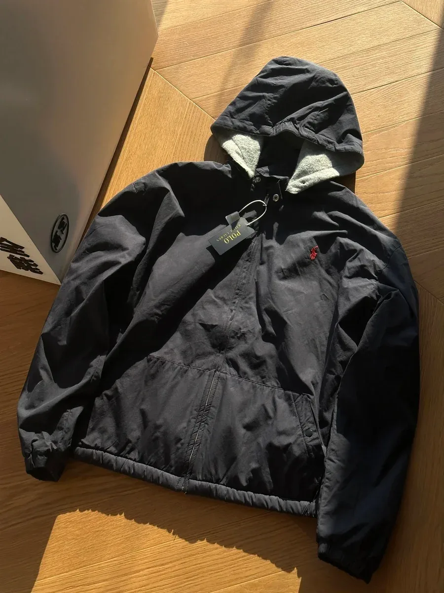 Polo Ralph Lauren Navy Hooded Anorak Jacket