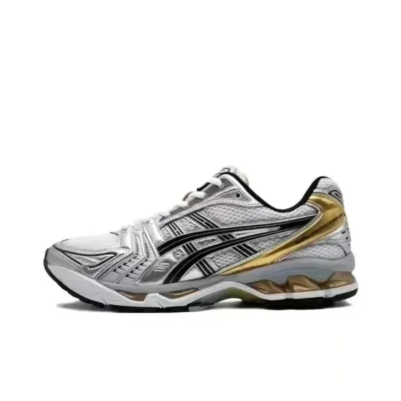 ASICS Gel-Nimbus 14 Silver Black Gold Sneakers
