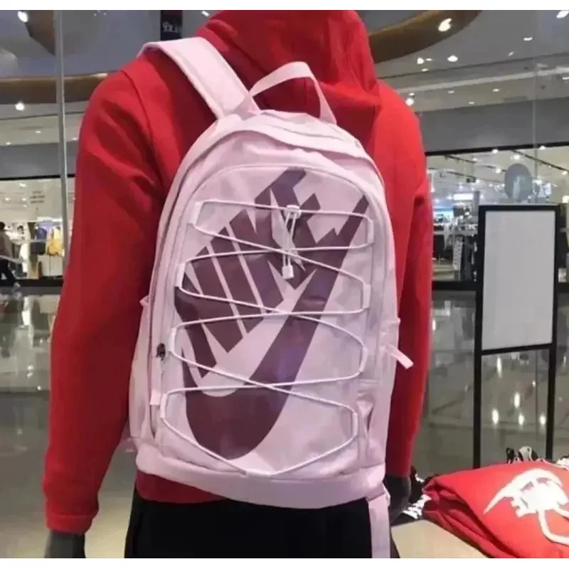 Nike Backpack Pink Canvas Bag