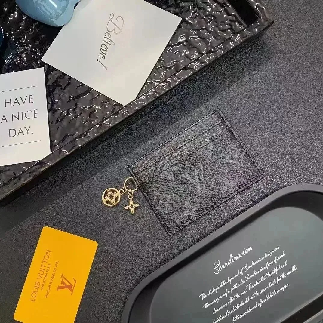 Louis Vuitton Neverfull Card Holder Black