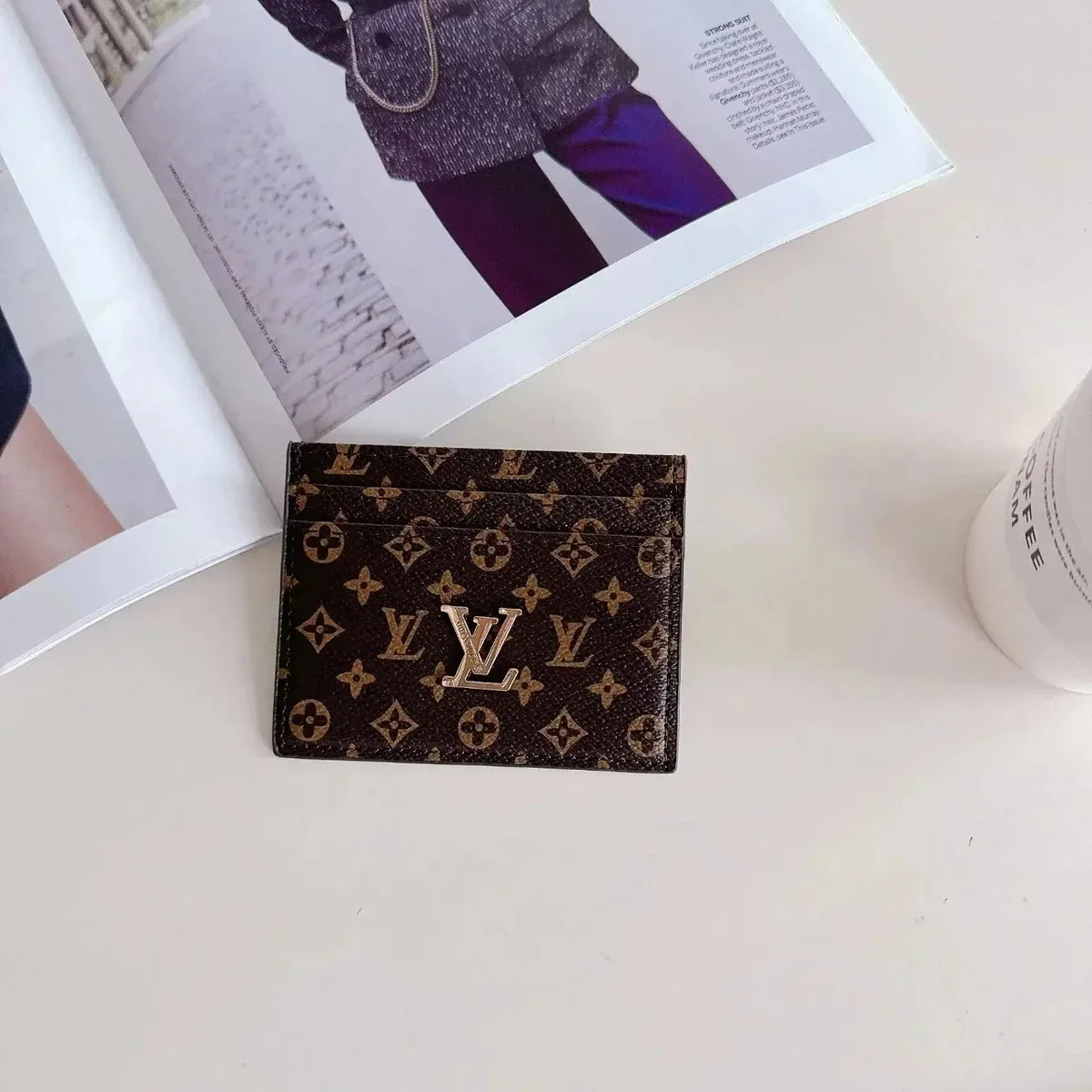 Louis Vuitton Monogram Cardholder Brown