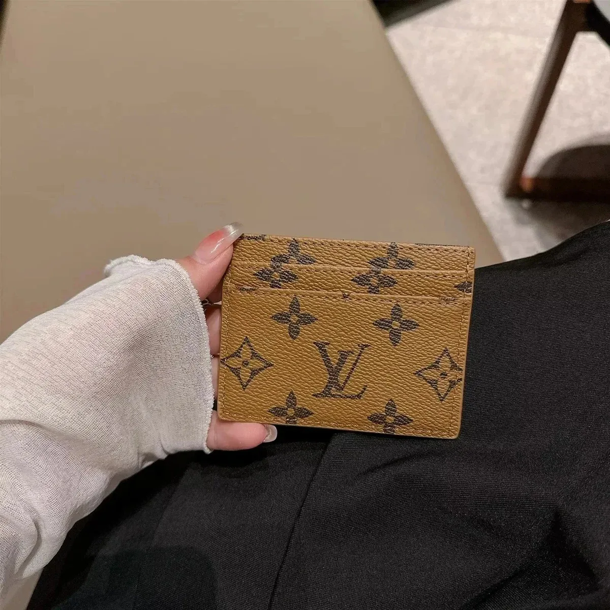 Louis Vuitton Monogram Cardholder Tan