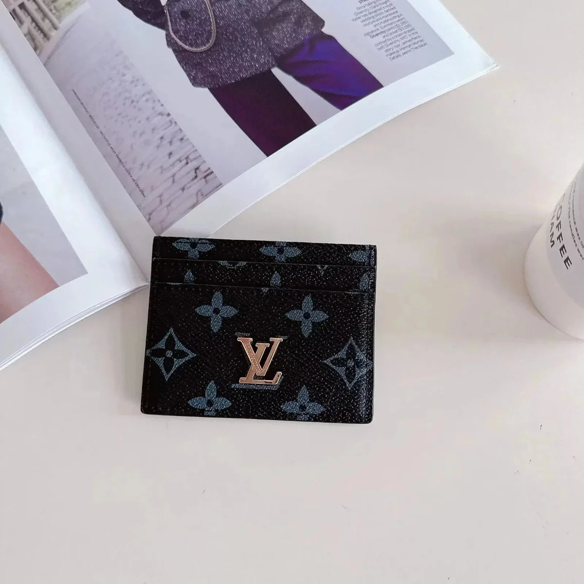 Louis Vuitton Tabi Black Monogram Cardholder