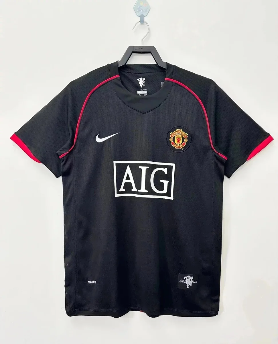 Nike Manchester United Away Jersey Black/Red
