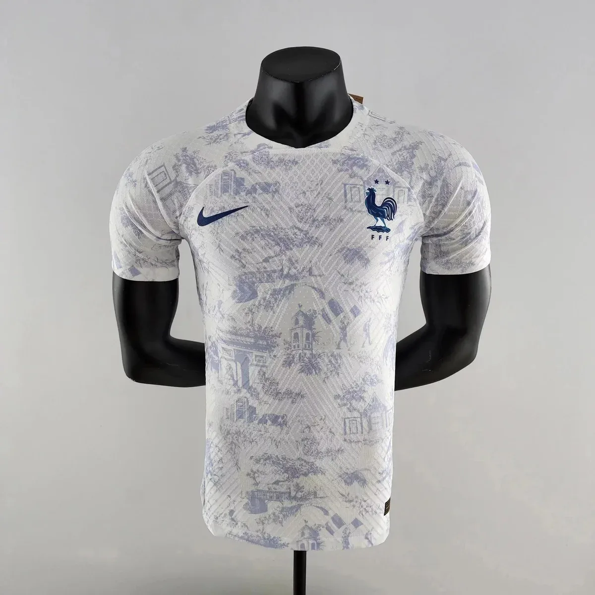 Nike France Football Jersey White/Blue T-Shirt