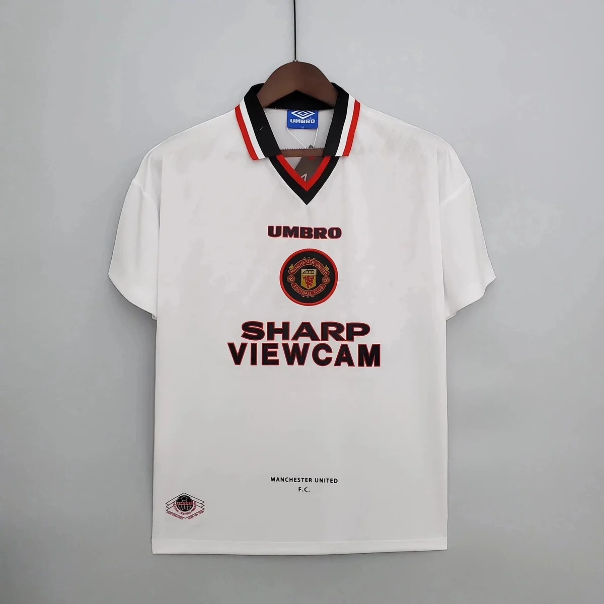 Umbro Manchester United White Football Jersey
