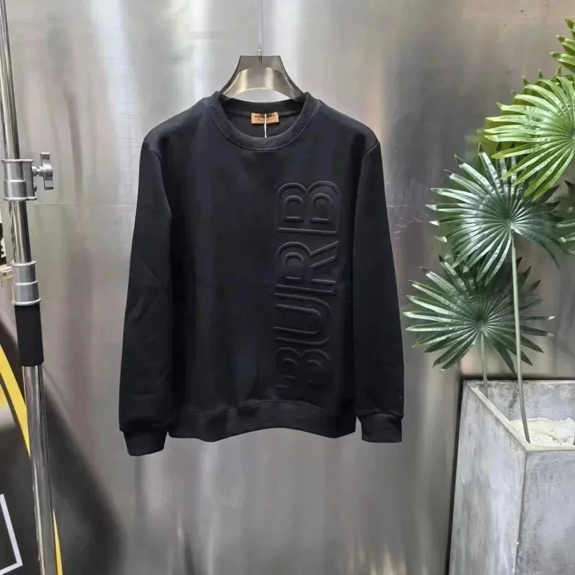 Burberry Black B Burberry Logo Sweatshirt