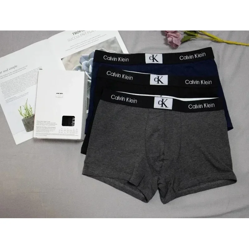 Calvin Klein Underwear Boxer Briefs Grey/Black/Blue