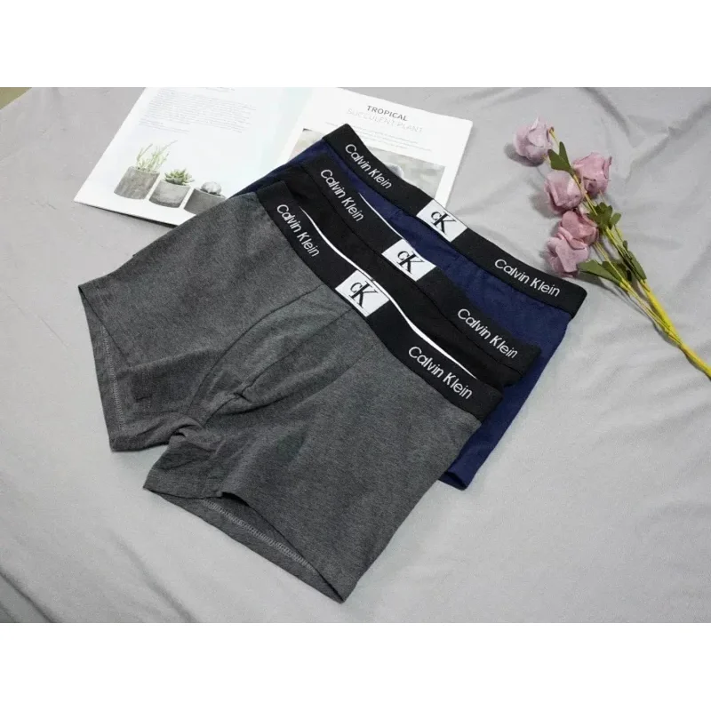 Calvin Klein Underwear Boxer Briefs Grey/Blue