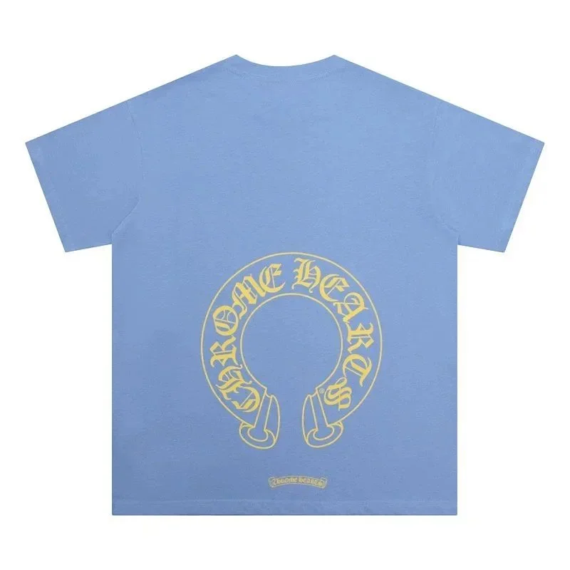 Chrome Hearts Blue CH Cross T-Shirt