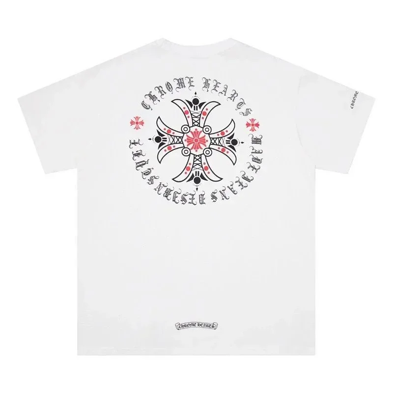 Chrome Hearts Cross Print T-Shirt White