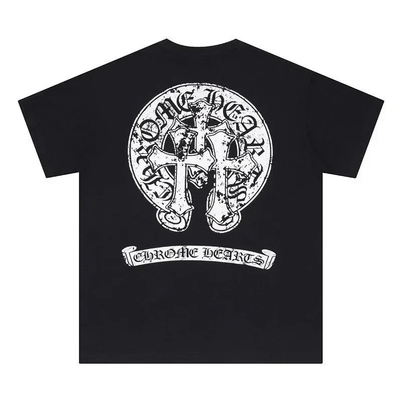 Chrome Hearts Cross Print T-Shirt Black