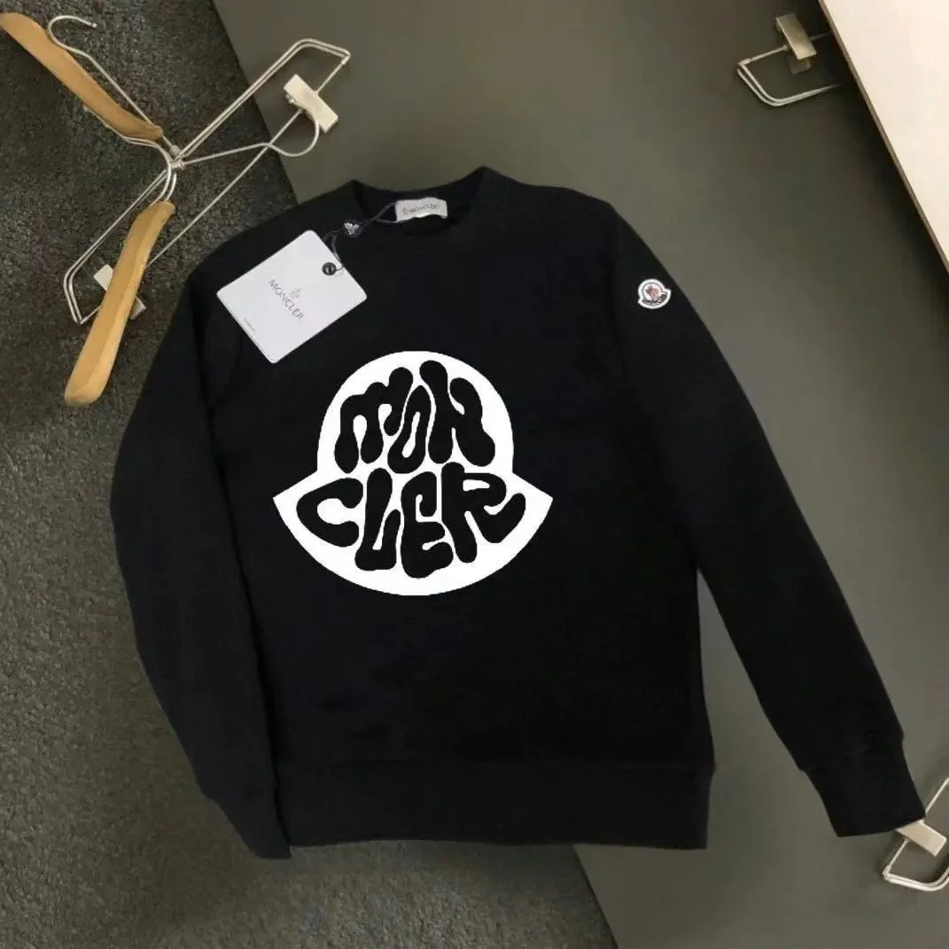 Moncler Black Monogram Sweatshirt