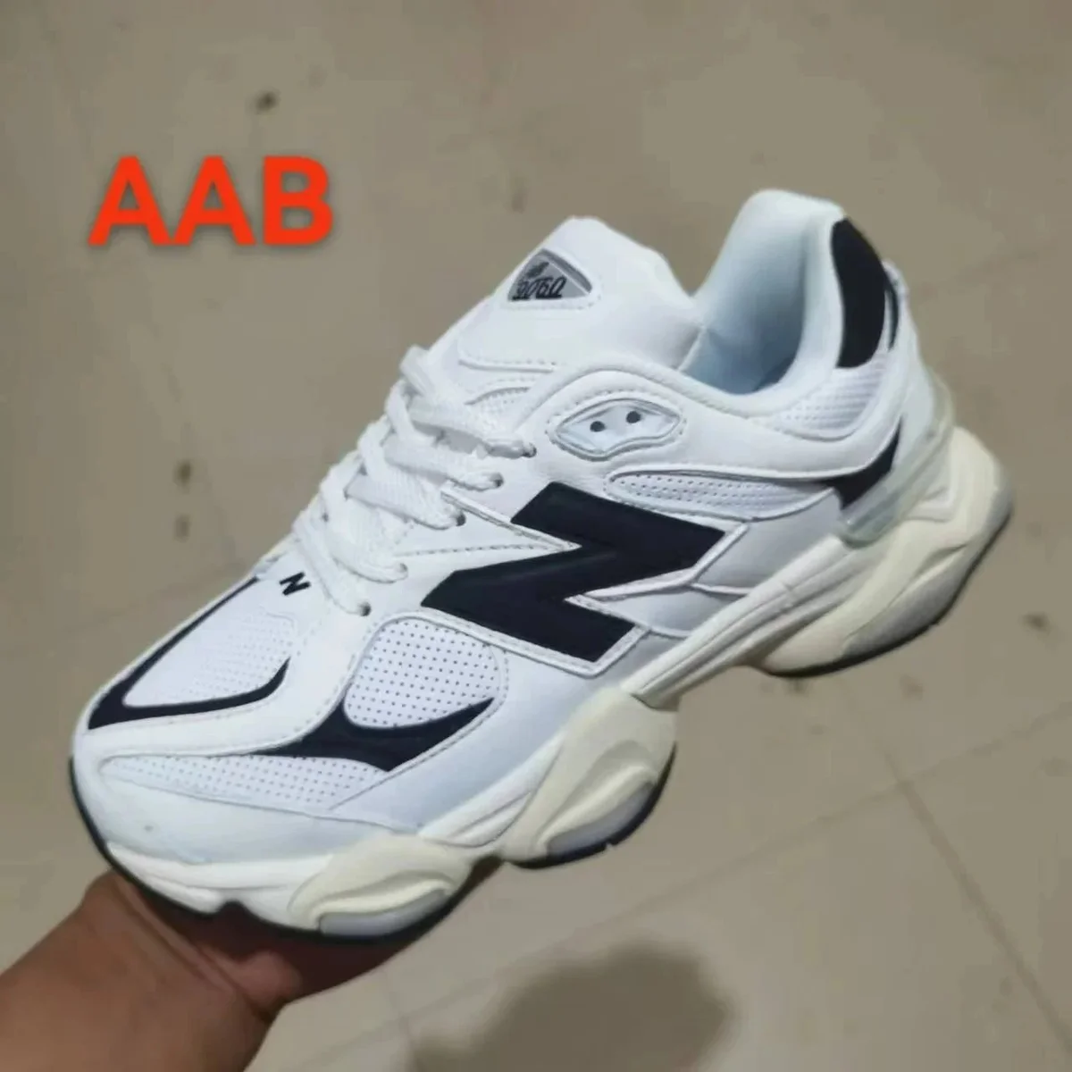 New Balance 9060 30/60 White/Navy Sneakers