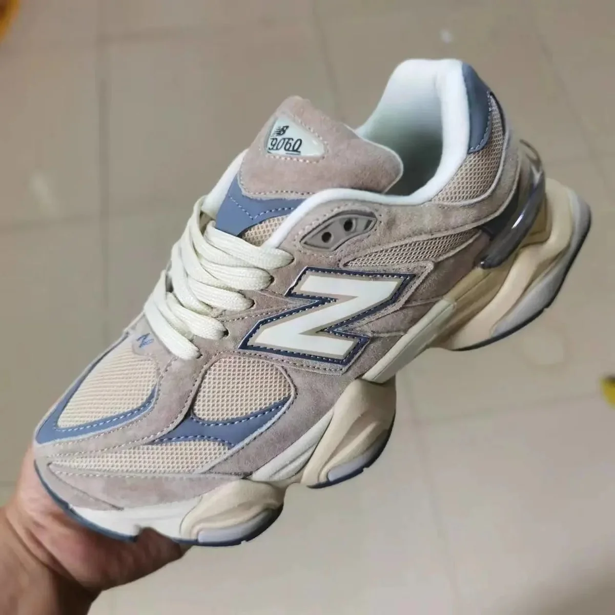 New Balance 9060 206Q Sail/Blue Sneakers