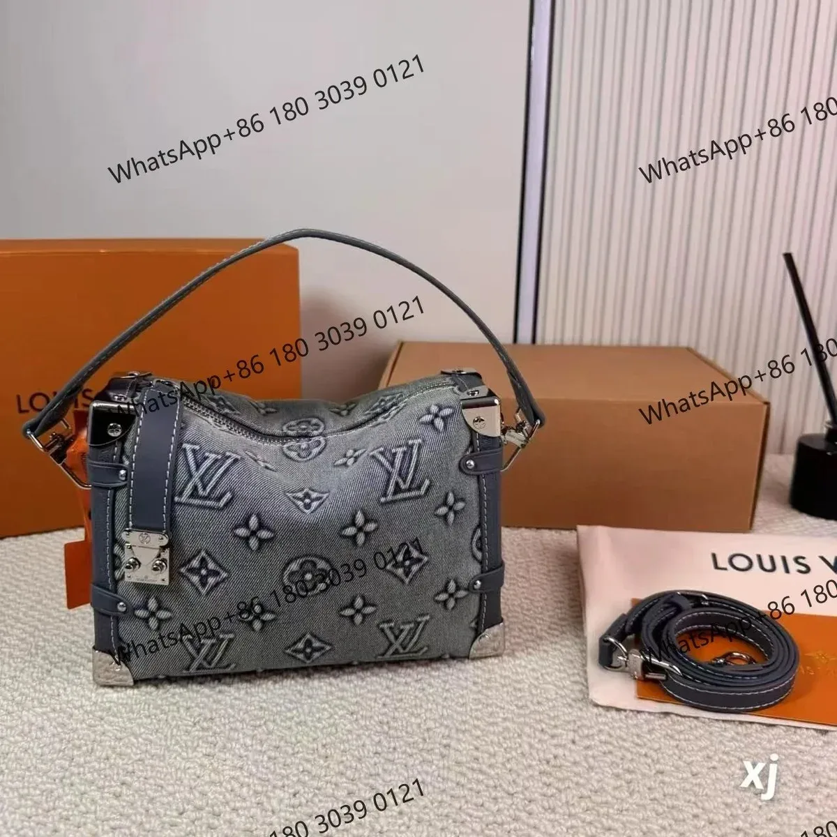 Louis Vuitton Tabi Monogram Denim Mini Bag