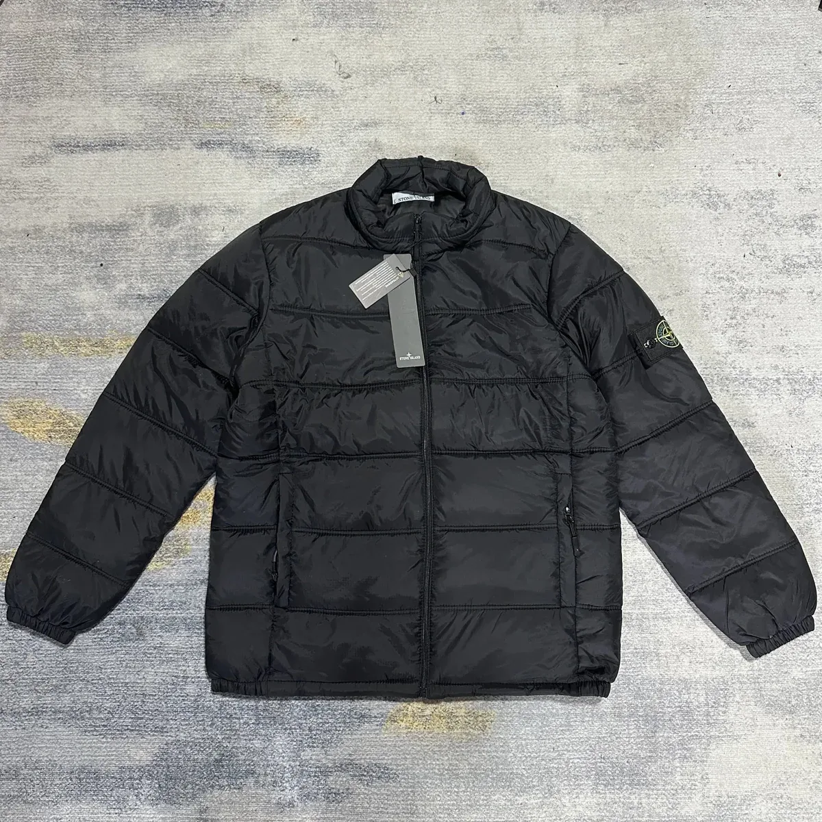 Stone Island 68-15 Black Puffer Jacket