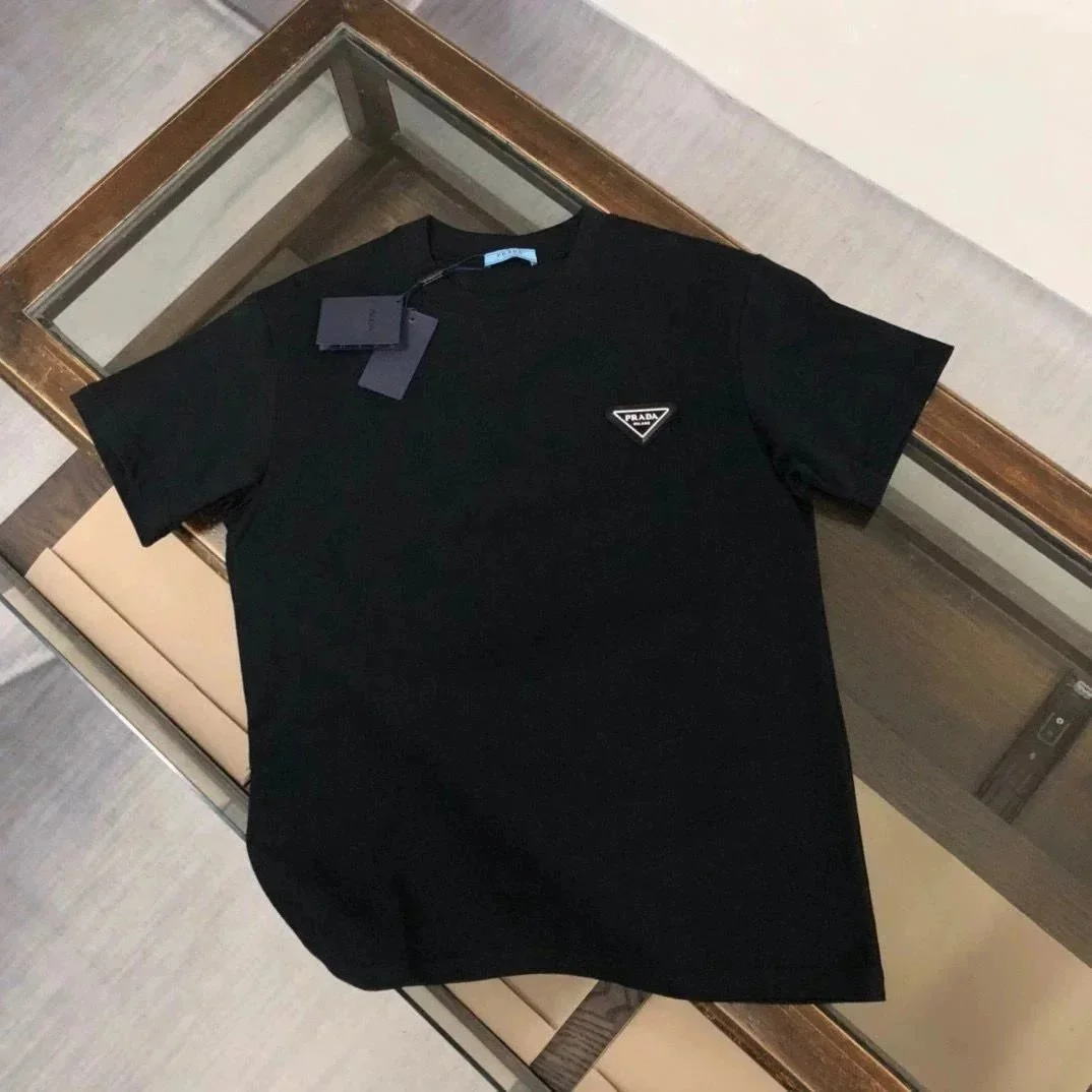 Prada Classic Logo Black T-Shirt