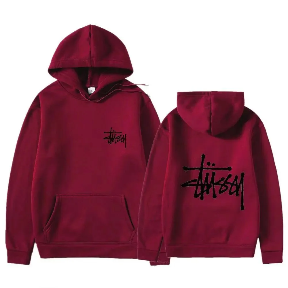 Stussy Stüssy Hoodie Wine Red Sweatshirt