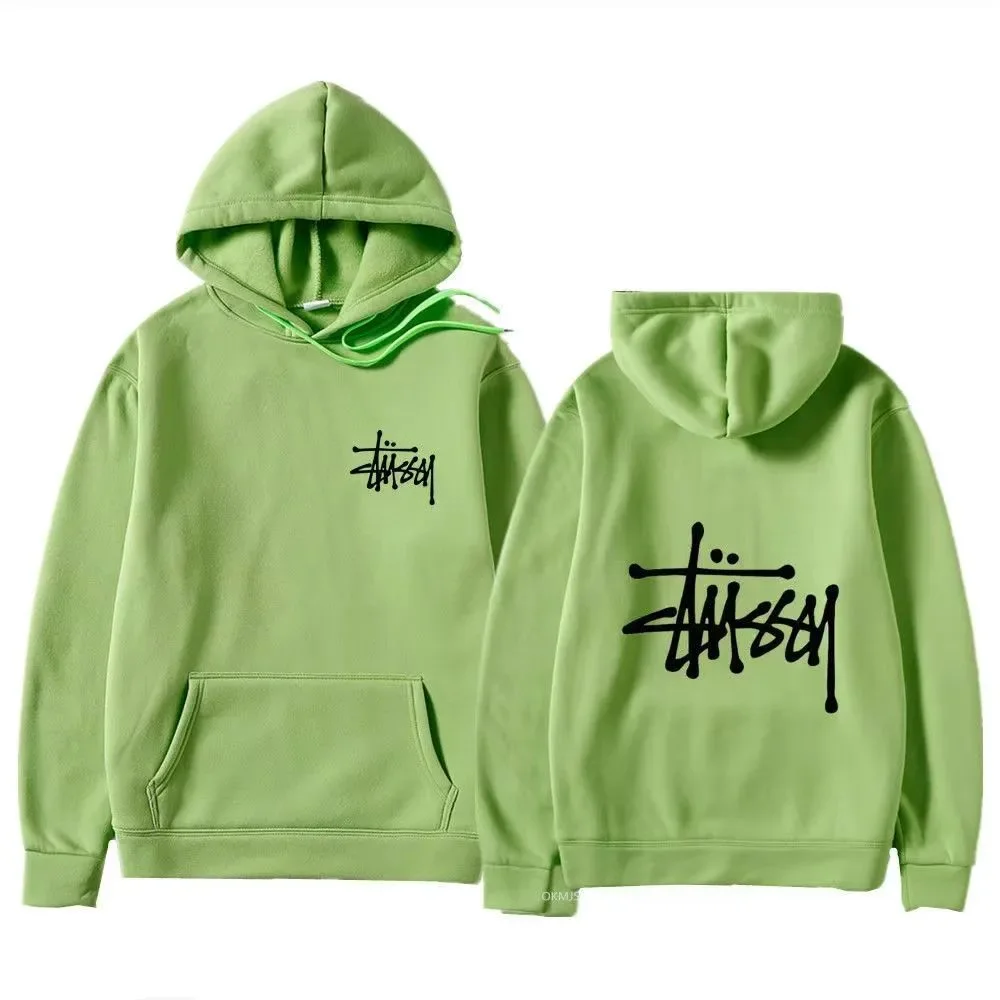 Stussy Stüssy Green Hoodie Sweatshirt