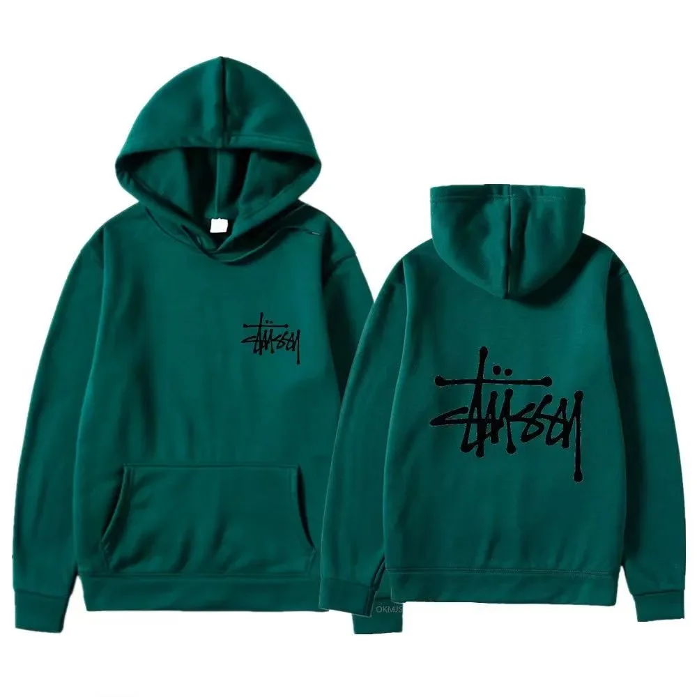 Stussy Stüssy Hoodie Forest Green Casual Top