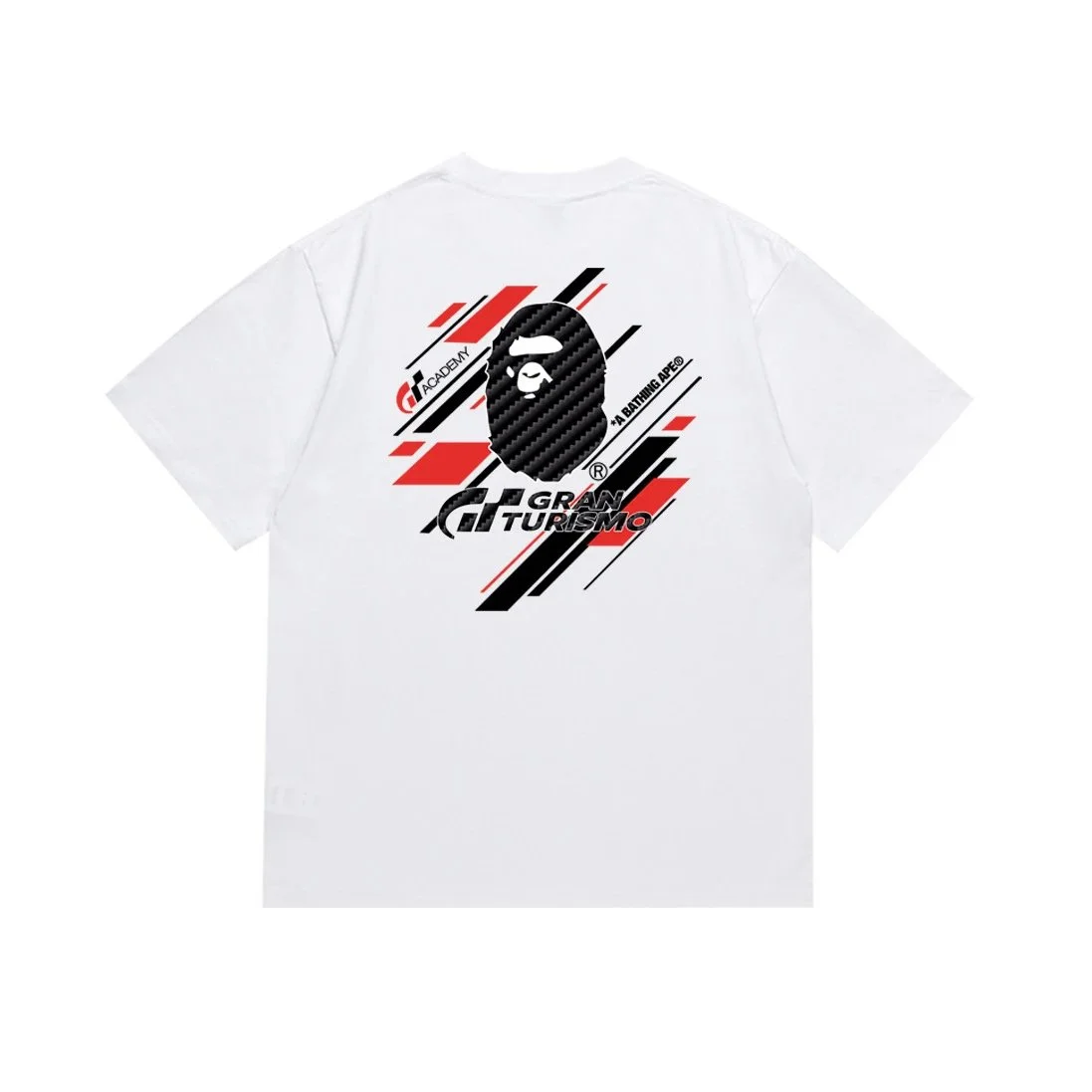 A Bathing Ape BAPE STA White Gran Turismo T-Shirt