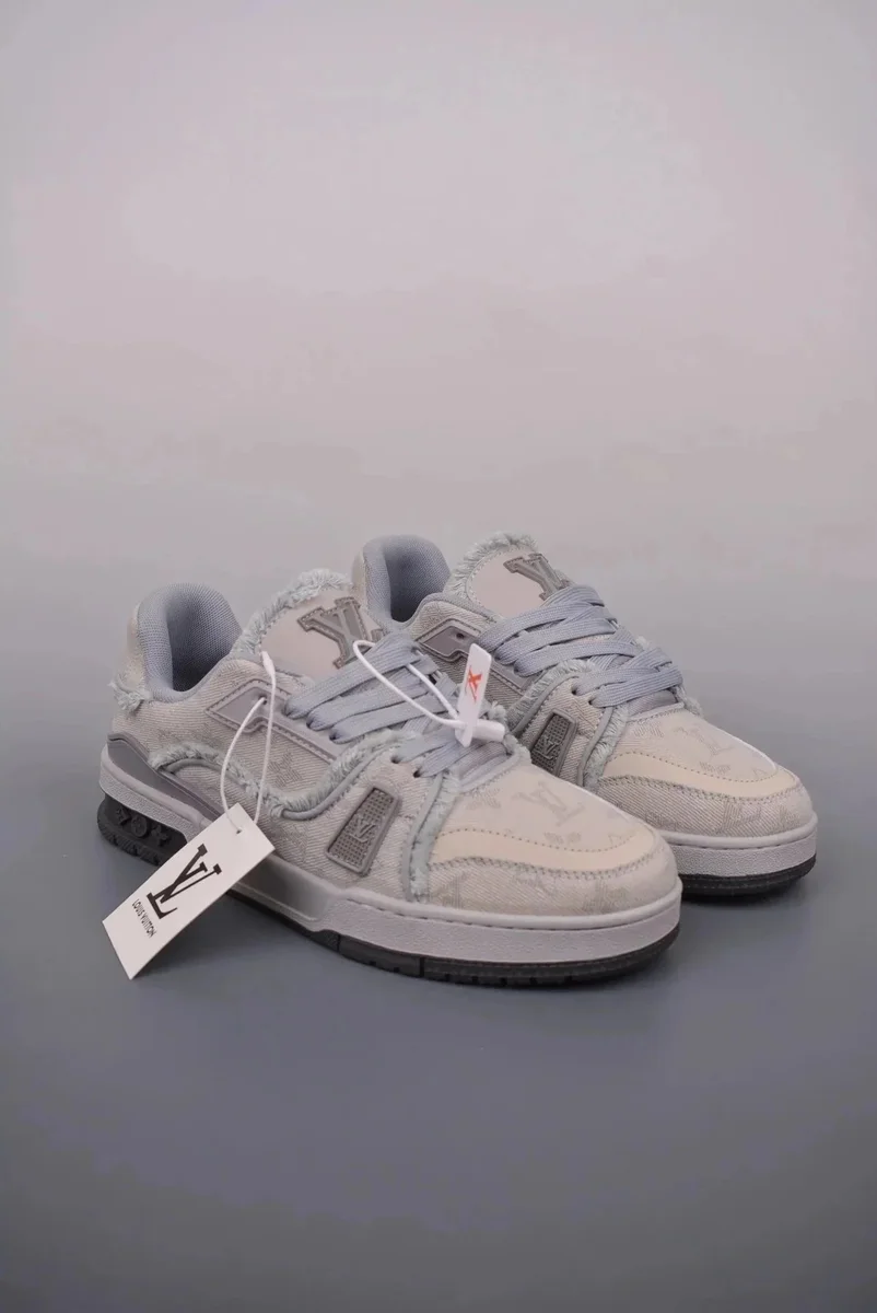 Louis Vuitton LV Trainer Light Grey Sneakers