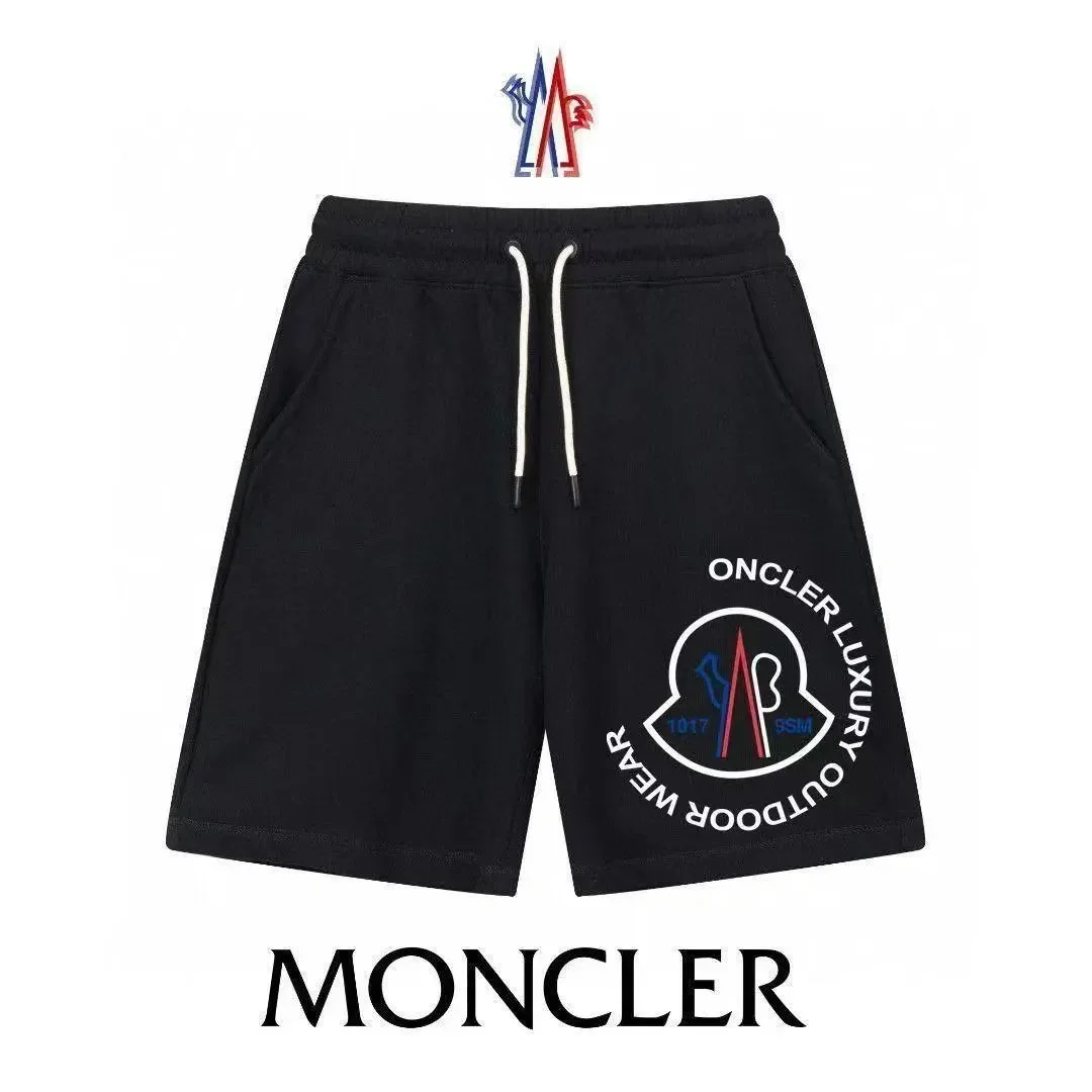 Moncler Black ONCLER Luxury Outdoor Wear Shorts