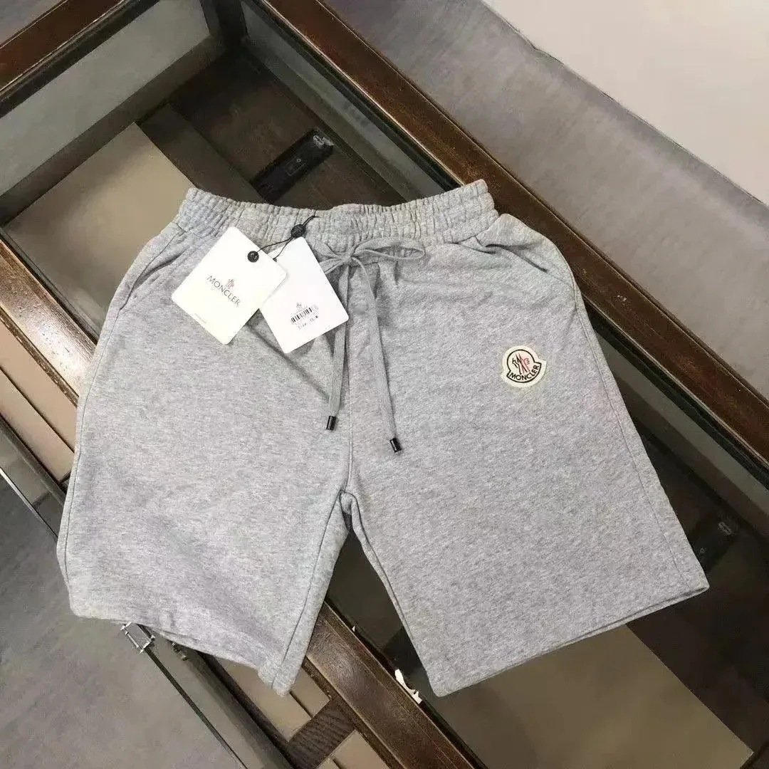 Moncler Grey Cotton Shorts