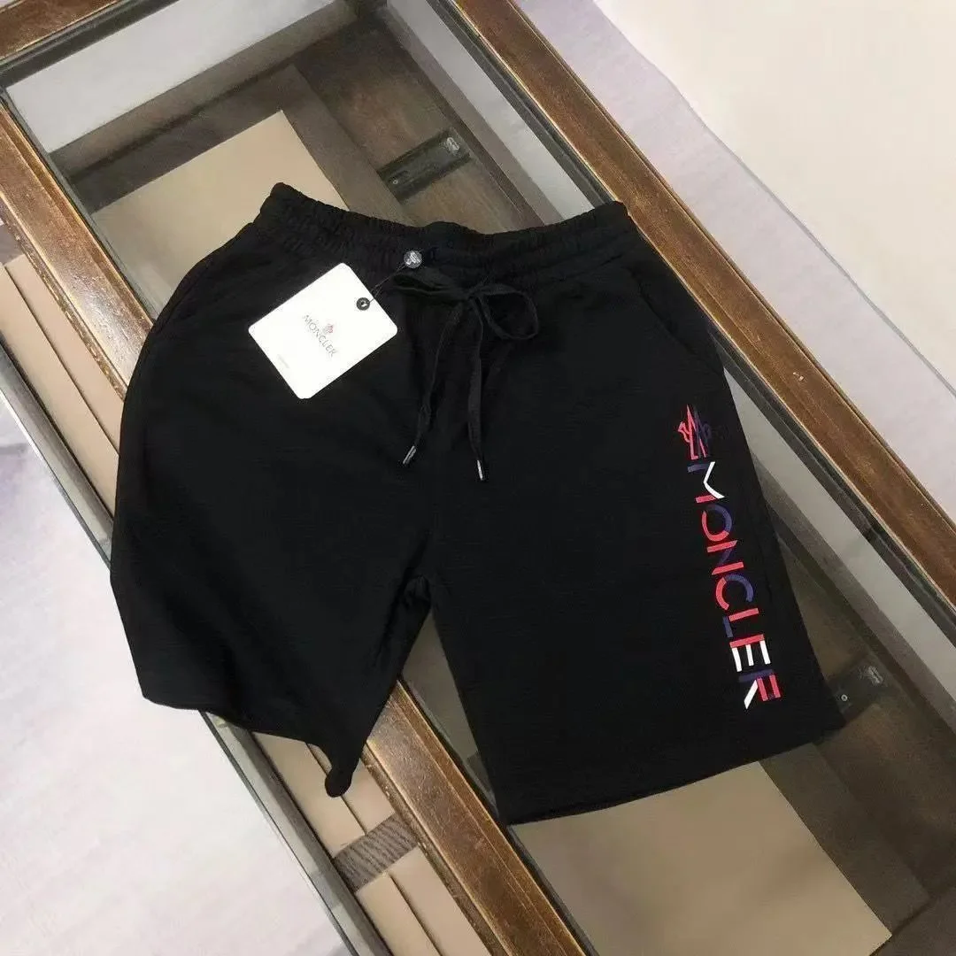 Moncler Monogram Black Shorts