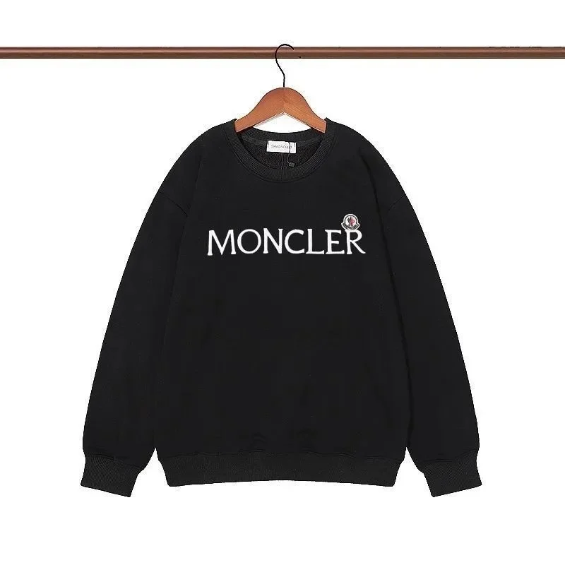 Moncler Black Logo Crewneck Sweatshirt