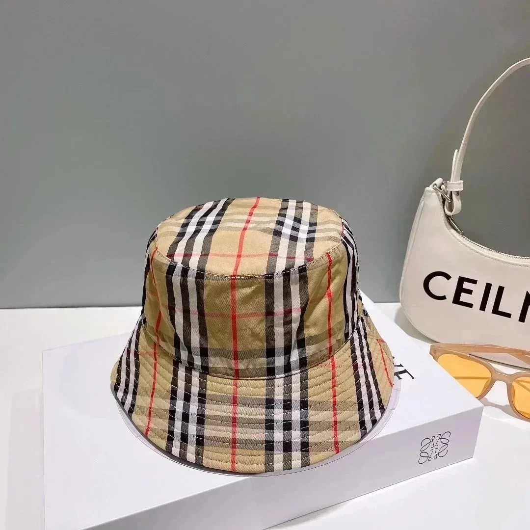 Burberry Classic Check Bucket Hat Beige