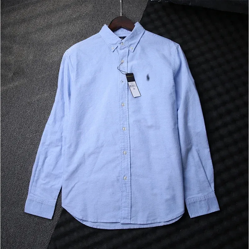 Polo Ralph Lauren Classic Logo Light Blue Button-Up Shirt