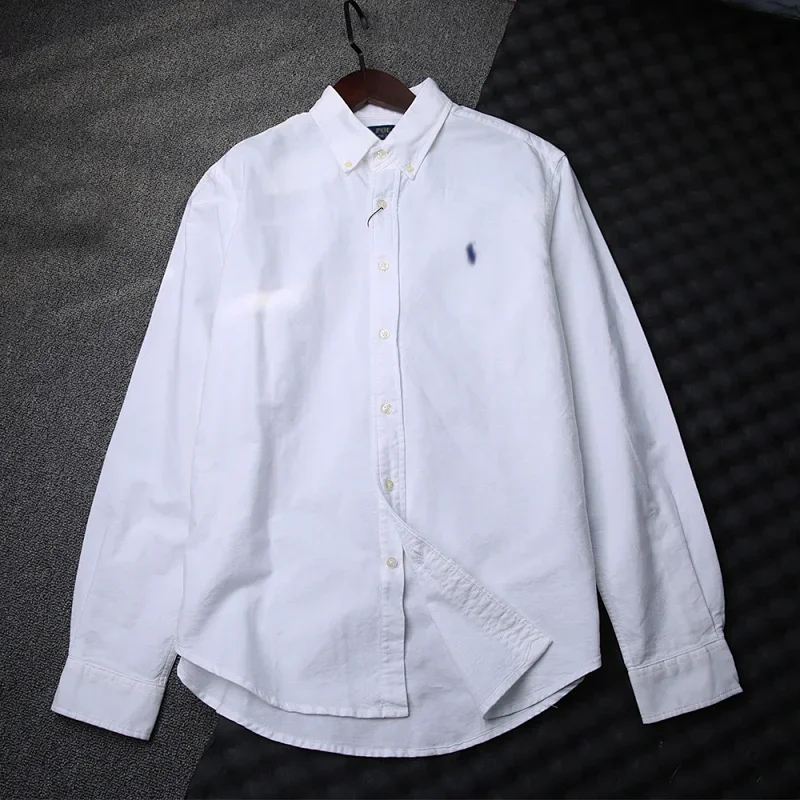Polo Ralph Lauren Classic Logo White Button-Down Shirt