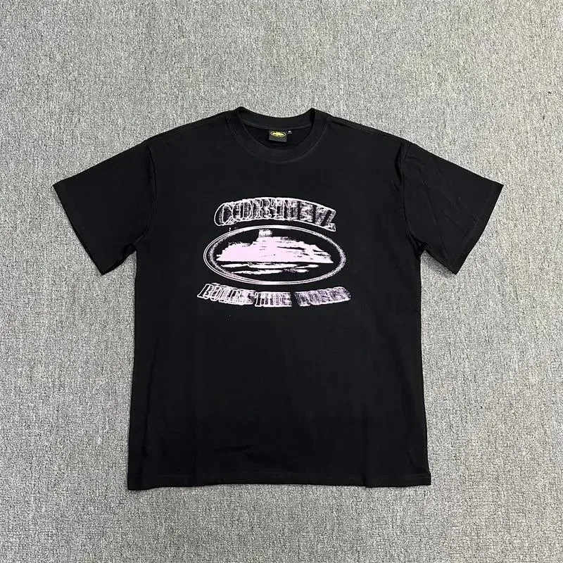 Black Cornwell Bold Print T-Shirt