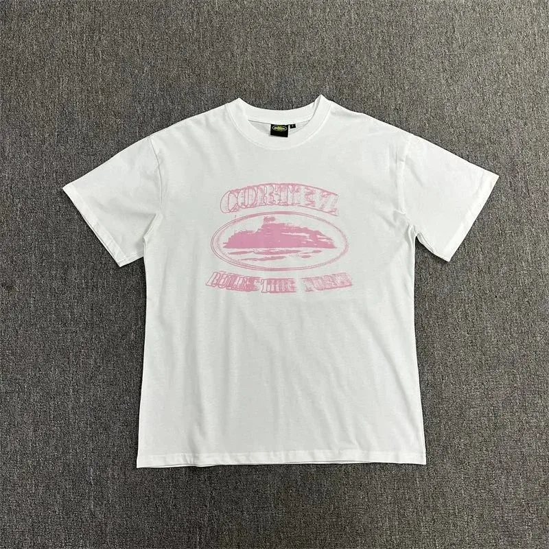 White 'Cortez' Graphic T-Shirt